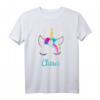 Clara Einhorn Name Geschenk - Magisches T-Shirt für Mädchen und Damen, Perfekt für Geburtstagsfeiern und Einhorn-Partys