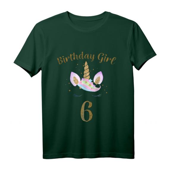 Kinder HapDeer Einhorn T-Shirt – Buntes, langlebiges Geburtstags-Shirt für Kinder mit klassischem Schnitt