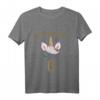 Kinder HapDeer Einhorn T-Shirt – Buntes, langlebiges Geburtstags-Shirt für Kinder mit klassischem Schnitt
