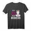 Ich Höre Immer Nur MiMiMi Funshirt - Witziges Statement Einhorn T-Shirt für Damen und Herren, Perfekt als Geschenk für jeden Anlass