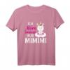 Ich Höre Immer Nur MiMiMi Funshirt - Witziges Statement Einhorn T-Shirt für Damen und Herren, Perfekt als Geschenk für jeden Anlass