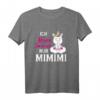 Ich Höre Immer Nur MiMiMi Funshirt - Witziges Statement Einhorn T-Shirt für Damen und Herren, Perfekt als Geschenk für jeden Anlass