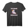 Lustiges Ich Hasst Menschen Einhorn T-Shirt - Sarkastisches Geschenk für Zyniker und Humorliebhaber für Damen, Herren, Mädchen & Jungs