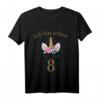Kinder Ich bin schon 8 Geburtstagsshirt – Einhorn T-Shirt für Mädchen zum 8. Geburtstag