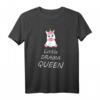 Einhorn Damen Mädchen Frau Little Drama Queen T-Shirt - Lustiges Geschenk für Muttertag, Geburtstag & Weihnachten, Partnerlook für Mutter und Tochter