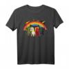 4 Einhörner der Apokalypse T-Shirt - Dunkles Fantasy-Motiv mit Seuche, Krieg, Hungersnot und Tod