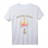 Kinder Geburtstagsshirt für 4 Jahre Mädchen mit Einhorn-Motiv - Klassisch geschnitten, doppelt genähter Saum
