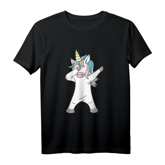 Dabbing Unicorn T-Shirt für Frauen und Mädchen – Süßes Einhorn Geschenkidee zum Geburtstag oder besonderen Anlässen