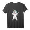 Dabbing Unicorn T-Shirt für Frauen und Mädchen – Süßes Einhorn Geschenkidee zum Geburtstag oder besonderen Anlässen