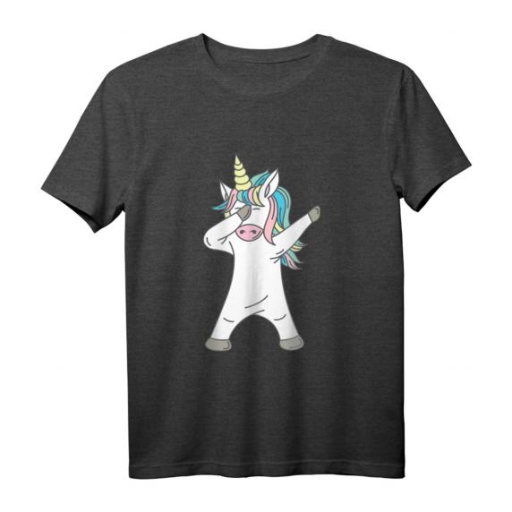 Dabbing Unicorn T-Shirt für Frauen und Mädchen – Süßes Einhorn Geschenkidee zum Geburtstag oder besonderen Anlässen