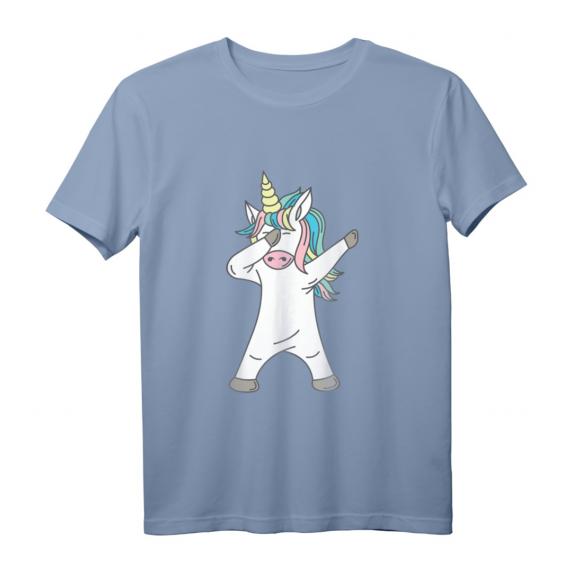 Dabbing Unicorn T-Shirt für Frauen und Mädchen – Süßes Einhorn Geschenkidee zum Geburtstag oder besonderen Anlässen