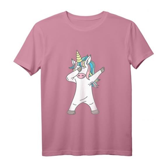 Dabbing Unicorn T-Shirt für Frauen und Mädchen – Süßes Einhorn Geschenkidee zum Geburtstag oder besonderen Anlässen