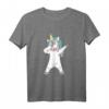 Dabbing Unicorn T-Shirt für Frauen und Mädchen – Süßes Einhorn Geschenkidee zum Geburtstag oder besonderen Anlässen