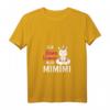 Damen Ich Höre Immer Nur MIMIMI Funshirt mit Statement & Einhorn Motiv – Witziges V-Ausschnitt T-Shirt für Alltag, Sport & Geschenke