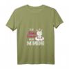 Damen Ich Höre Immer Nur MIMIMI Funshirt mit Statement & Einhorn Motiv – Witziges V-Ausschnitt T-Shirt für Alltag, Sport & Geschenke