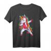Einhorn Dab Dabbing Unicorn Regenbogen T-Shirt - Trendiges Geschenk für Einhorn Fans zu Weihnachten & Geburtstag