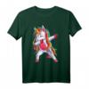 Einhorn Dab Dabbing Unicorn Regenbogen T-Shirt - Trendiges Geschenk für Einhorn Fans zu Weihnachten & Geburtstag