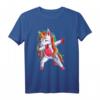 Einhorn Dab Dabbing Unicorn Regenbogen T-Shirt - Trendiges Geschenk für Einhorn Fans zu Weihnachten & Geburtstag