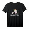 Damen Mamacorn Einhorn Mutter Muttertag Geschenk T-Shirt - Verspieltes Einhorn T-Shirt für Mütter & Einhorn-Liebhaberinnen