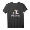 Damen Mamacorn Einhorn Mutter Muttertag Geschenk T-Shirt - Verspieltes Einhorn T-Shirt für Mütter & Einhorn-Liebhaberinnen
