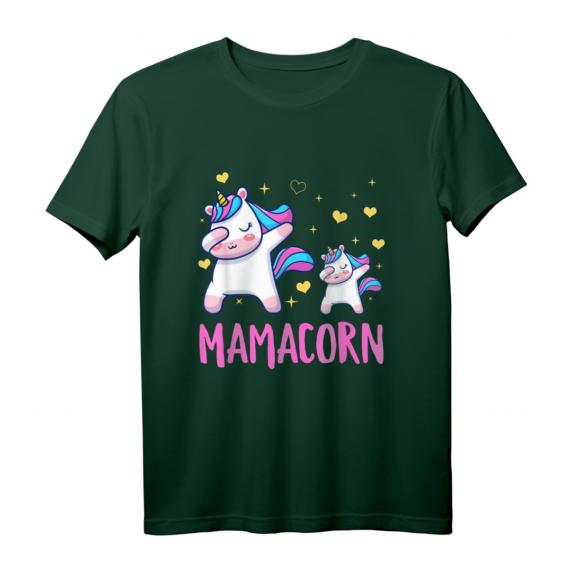 Mamacorn Mami und Baby Lustiges Dabbing Einhorn Mutter Mutti T-Shirt – Perfektes Geschenk für Muttertag, Geburtstag & Weihnachten