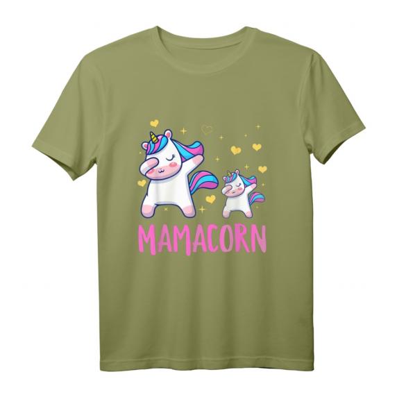 Mamacorn Mami und Baby Lustiges Dabbing Einhorn Mutter Mutti T-Shirt – Perfektes Geschenk für Muttertag, Geburtstag & Weihnachten