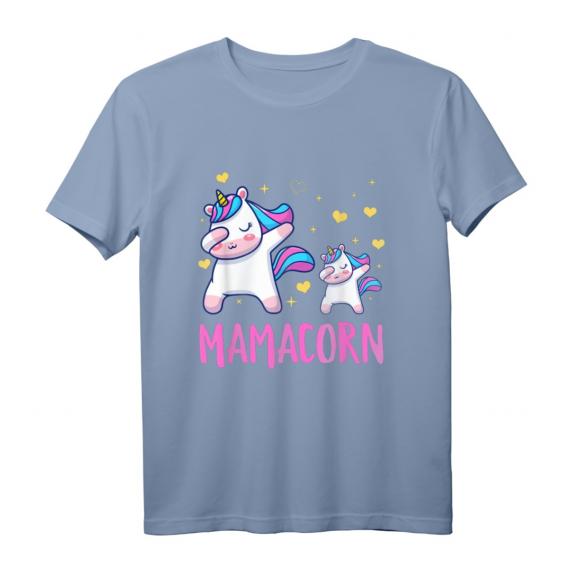 Mamacorn Mami und Baby Lustiges Dabbing Einhorn Mutter Mutti T-Shirt – Perfektes Geschenk für Muttertag, Geburtstag & Weihnachten