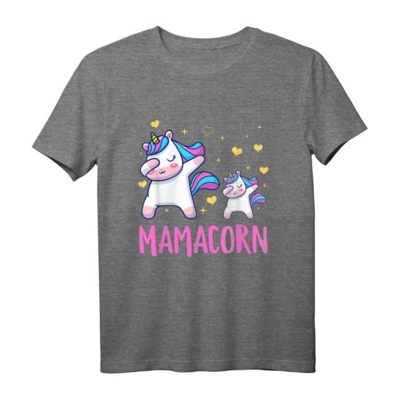 Mamacorn Mami und Baby Lustiges Dabbing Einhorn Mutter Mutti T-Shirt – Perfektes Geschenk für Muttertag, Geburtstag & Weihnachten