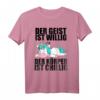 Lustiges Einhorn Mitarbeiterin Arbeitskollege Büro T-Shirt – Witziges Geburtstags- und Weihnachtsgeschenk für Kollegen