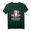 Einhorn Kostüm Es eskaliert eh - Lustiges JGA & Malle Party T-Shirt für Frauen, Damen Outfit für Junggesellinnenabschied & Polterabend