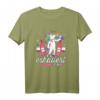 Einhorn Kostüm Es eskaliert eh - Lustiges JGA & Malle Party T-Shirt für Frauen, Damen Outfit für Junggesellinnenabschied & Polterabend