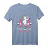 Einhorn Kostüm Es eskaliert eh - Lustiges JGA & Malle Party T-Shirt für Frauen, Damen Outfit für Junggesellinnenabschied & Polterabend