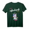 Einhorn Lustiges Party T-Shirt mit Spruch 'es eskaliert eh' – Perfekt für JGA, Mallorca Party & Sauftrupp-Geschenk