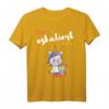 Einhorn Lustiges Party T-Shirt mit Spruch 'es eskaliert eh' – Perfekt für JGA, Mallorca Party & Sauftrupp-Geschenk
