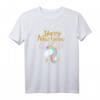 Happy New Year Einhorn Silvester Party T-Shirt – Lustiges Outfit für Neujahr, Countdown & Feierlichkeiten 2021