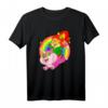 Caticorn Katze Einhorn Regenbogen Mädchen T-Shirt – Niedliches St. Patrick's Day Outfit für Frauen, Kinder & Freunde