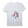Kinder Einhorn T-Shirt zum 4. Geburtstag - Regenbogen Outfit für Mädchen und Jungen, Lustiges Geburtstagsgeschenk für kleine Geburtstagskinder