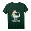 Herren Einhorn Bester Onkel Aller Zeiten T-Shirt – Lustiges Geschenk für Geburtstag, Weihnachten & Valentinstag