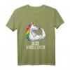 Herren Einhorn Bester Onkel Aller Zeiten T-Shirt – Lustiges Geschenk für Geburtstag, Weihnachten & Valentinstag
