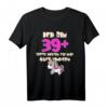 Ich Bin 39+ lustiger Spruch mit Einhorn - Originelles HapDeer T-Shirt für Frauen, Party-Outfit & Geschenkidee