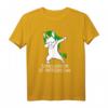 Born Lucky auf ST PATRICK'S DAY - Lustiges Einhorn Tupfen T-Shirt für Irish-, Geburtstags- & Weihnachtsfeiern