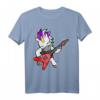 Rock Einhorn Rockstar Rock Band T-Shirt für Damen, Herren & Kinder – Perfektes Festival- und Konzert-Outfit, Geschenkidee für Musik- und Einhornfans