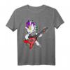 Rock Einhorn Rockstar Rock Band T-Shirt für Damen, Herren & Kinder – Perfektes Festival- und Konzert-Outfit, Geschenkidee für Musik- und Einhornfans