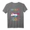 Einhorn JGA Junggesellinnenabschied T-Shirt - Lustiges Party Outfit für Frauen, Polterabend & Feiern mit Spruch & Magischem Einhorn
