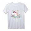 Kinder Einhorn Pferd Name Ella Mädchen Geschenk - Personalisiertes buntes T-Shirt für Reit- und Einhornliebhaberinnen