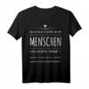 Ich Hasse Menschen - Tiere und Pflanzen Steine sind OK T-Shirt | Lustiges Sarkasmus-Design für Verkäufer, Einzelhändler & gestresste Personen