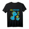 Kinder Big Brother 2021 Dino Dinosaurier T-Shirt – Süßes Geschwister-Shirt für kleine Dino-Fans, ideales Geschenk zur Geburt & Schwangerschaftsverkündung