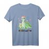 Ich werde Große Schwester 2024 Dino T-Shirt – Süße Babyparty Idee zur Schwangerschaftsankündigung für Töchter, Nichten und Enkelinnen