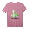 Ich werde Große Schwester 2024 Dino T-Shirt – Süße Babyparty Idee zur Schwangerschaftsankündigung für Töchter, Nichten und Enkelinnen