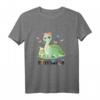 Ich werde Große Schwester 2024 Dino T-Shirt – Süße Babyparty Idee zur Schwangerschaftsankündigung für Töchter, Nichten und Enkelinnen
